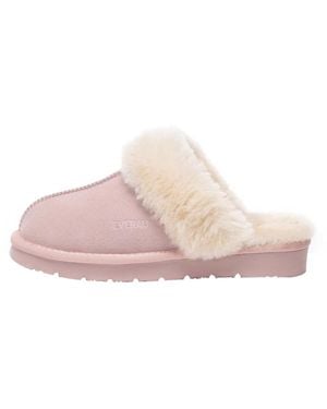 EverAu Australia Raven Slippers - Pink