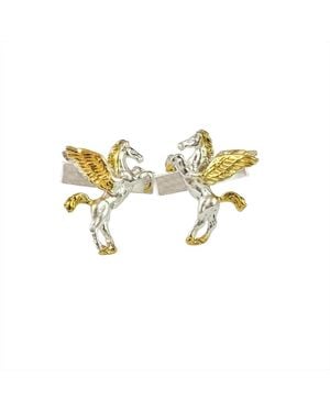 Simon Kemp Jewellers Pegasus Cufflinks - Metallic