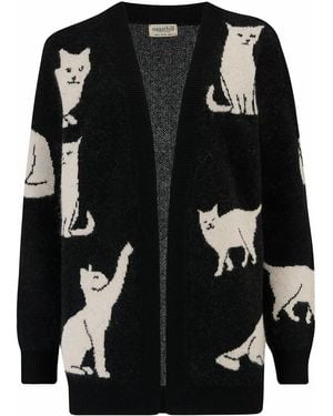 Sugarhill Laura Cardigan, Cats - Black