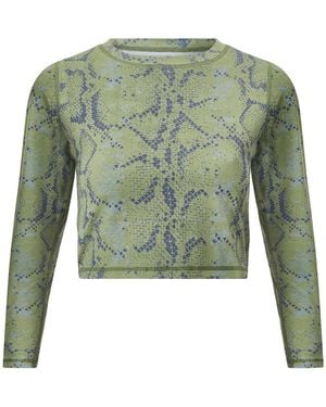 Lula-Ru Long Sleeve Top - Green