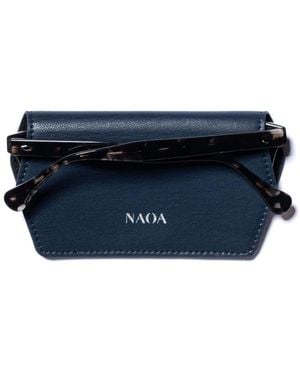 Naoa Slim Glasses Case - Blue