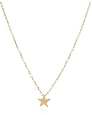 C.J.M Line Star Necklace - Metallic