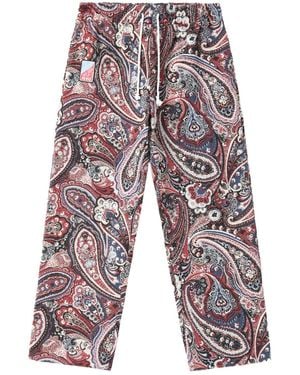 VERYRARE Paisley Trousers - Red