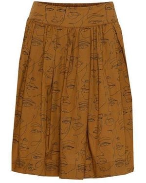 GROBUND Svala Skirt - Brown
