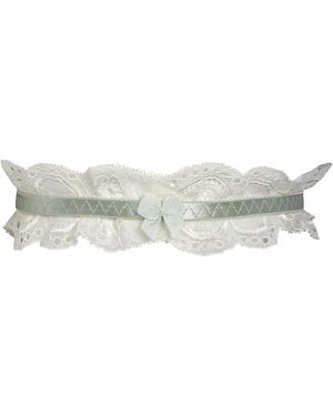 Tallulah Love Blushing Bridal Garter - Grey