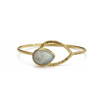 La Pluie Jewellery Nephele Cuff - Metallic