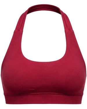 Cmmttd Seamless Sculpt Bra - Red