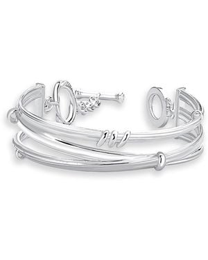 Stefan Tiron Lunara Silva Bracelet - White