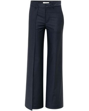 SÉLONE Noira Overlay Trousers - Blue