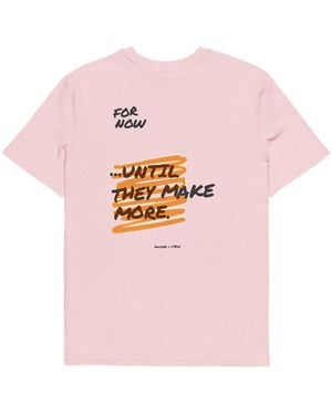 Anchor and Crew Cotton Limited Edition Annotations Organic Cotton T-Shirt - Pink