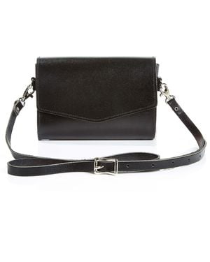 Zatchels Handmade Leather Clutch Bag - Black