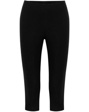 Khéla the Label Knee Deep Capri Trousers - Black