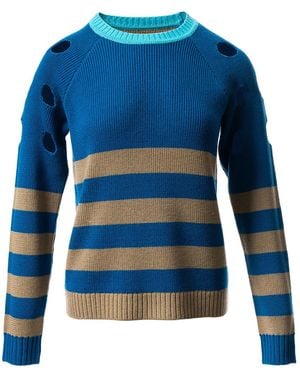 Fully Fashioning Brooke Jumper - Blue