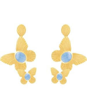 Marcia Moran Rainy Earrings - Metallic