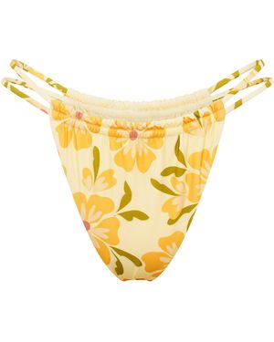 Wild Lovers Sundance Bikini Bottoms - Metallic