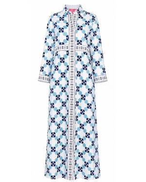 Just Darviny Resort Dress Ocean Reef - Blue