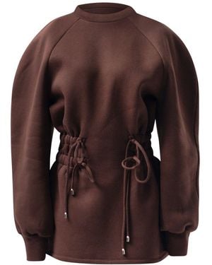 Enxhaline Mins Dress Dark Colour - Brown