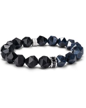 AWNL Poseidon Onyx & Dumortierite Bracelet - Blue