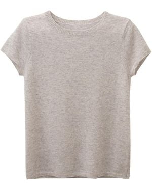 Cove Lillie Cashmere Tee - Gray