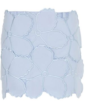Herfetch Resort Mini Skirt - Blue