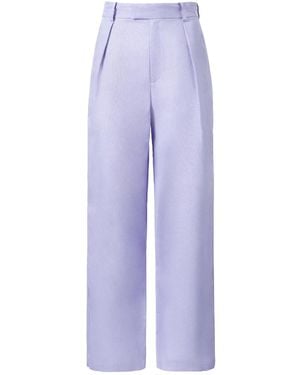 Lita Couture Wide-Leg Pants - Purple