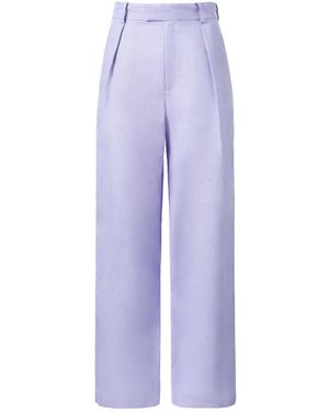 Lita Couture Wide-Leg Pants - Purple