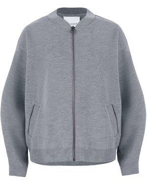 SALANIDA Onda 100% Merino Bomber Jacket Light - Grey
