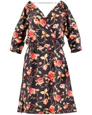 Morrato Bali Calla Mini Dress Peony - Red