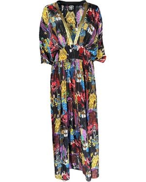 Any Old Iron Nola Heroes Kaftan Dress - White