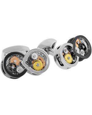 Tateossian Infinity Gear Cufflinks - Multicolor