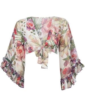 Nur Karaata Bianca Top - White
