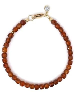 Shar Oke Hessonite Garnet Bracelet - Brown