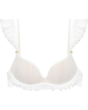 Perilla Lingerie Flavia Bra Push Up Off - White
