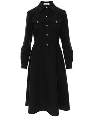 Noria Anis Harriet Midi Shirt Dress - Black