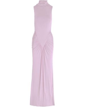 Concepto Rivera Long Fitted Dress - Purple
