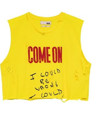 Come on Tear Me Apart T-Shirt - Yellow
