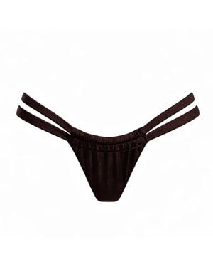 Belletage Swimwear The Copal Bikini Bottom - Black