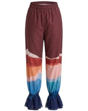 GLAM ON YOU Moana Trousers - Red
