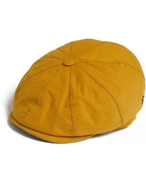 Dasmarca Hats Josh Dijon Italian Waterproof Newsboy Bakerboy Cap - Yellow