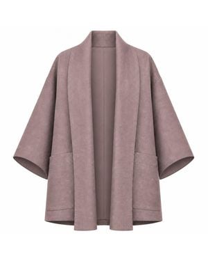Lumina Eligma The Duality Linen Jacket - Brown