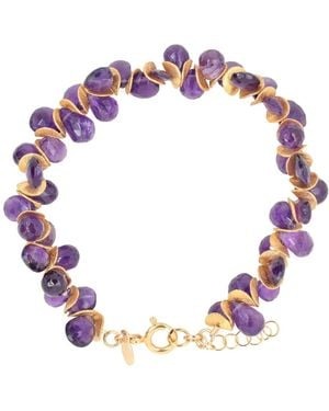 Lori Kaplan Design Signature Amethyst Bracelet - Purple