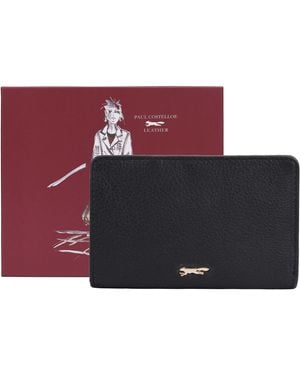 Paul Costelloe Solidago Leather Purse - Black