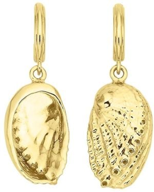Zoe & Morgan Soul Paua Earrings - Metallic