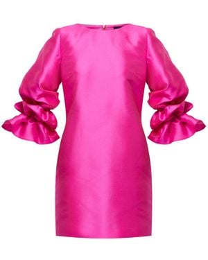 Helen Mcalinden Aurora Fuchsia Dress - Pink