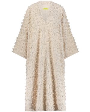 Emanmoon Neutrals Fauna Dress - Natural