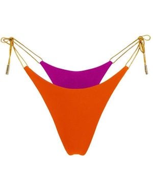 Capri Swim™ Solmera Reversible Thongkini Bottom - Orange
