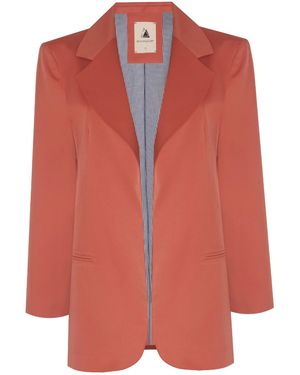Mirimalist Janset Copper Blazer - Metallic