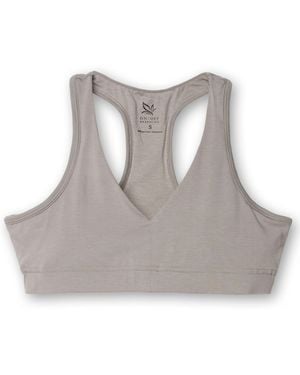On/Off Essentials Bamboo Sports Bra - Grey