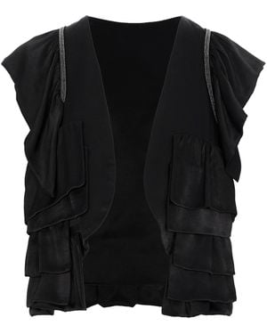 Silvia Serban The Heron Vest - Black