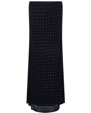 Rose & Nancy Nova Dot Skirt - Blue